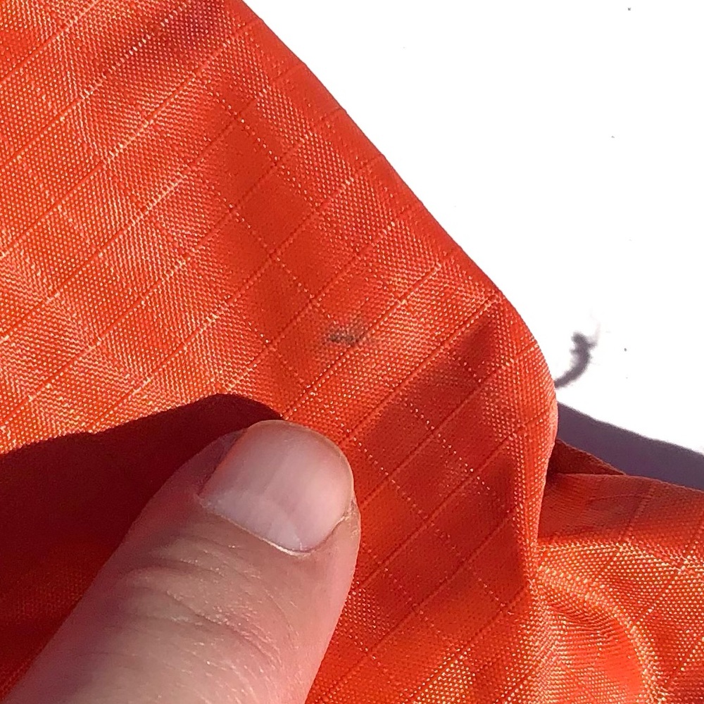 Draw String Backpack Orange And Yellow - Picture 9 of 14
